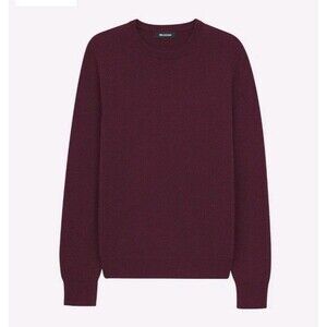 NAADAM The Original Crewneck Cashemere Sweater Wine Women's Sz Medium NWOT